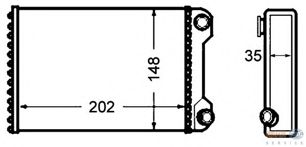 Schimbator caldura, incalzire habitaclu 8FH 351 308-241 HELLA - Schimbator caldura Schimbator caldura, incalzire habitaclu 8FH 351 308-241 HELLA - Schimbator caldura