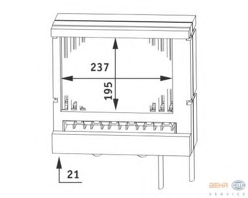 Schimbator caldura, incalzire habitaclu 8FH 351 311-241 HELLA - Schimbator caldura Schimbator caldura, incalzire habitaclu 8FH 351 311-241 HELLA - Schimbator caldura