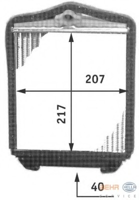 Schimbator caldura, incalzire habitaclu 8FH 351 311-691 HELLA - Schimbator caldura Schimbator caldura, incalzire habitaclu 8FH 351 311-691 HELLA - Schimbator caldura