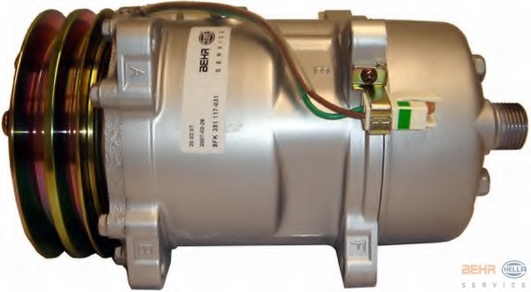 Compresor, climatizare 8FK 351 117-031 HELLA - Compresor/piese Compresor, climatizare 8FK 351 117-031 HELLA - Compresor/piese