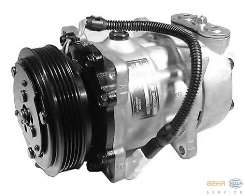 Compresor, climatizare 8FK 351 125-071 HELLA - Compresor/piese Compresor, climatizare 8FK 351 125-071 HELLA - Compresor/piese