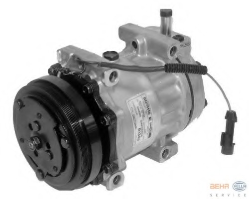 Compresor, climatizare 8FK 351 126-421 HELLA - Compresor/piese Compresor, climatizare 8FK 351 126-421 HELLA - Compresor/piese