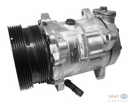 Compresor, climatizare 8FK 351 127-131 HELLA - Compresor/piese