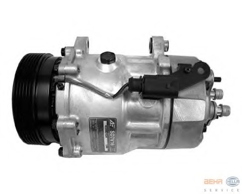 Compresor, climatizare 8FK 351 127-481 HELLA - Compresor/piese Compresor, climatizare 8FK 351 127-481 HELLA - Compresor/piese