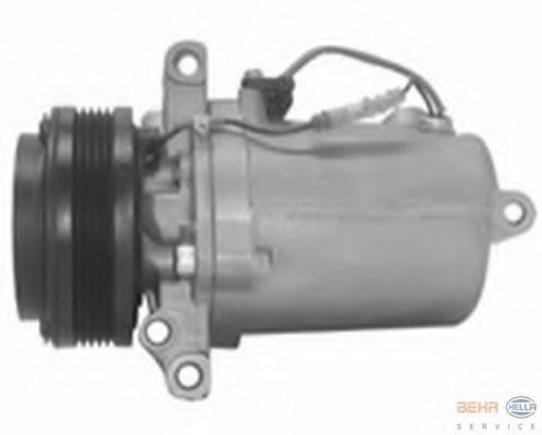 Compresor, climatizare 8FK 351 131-651 HELLA - Compresor/piese Compresor, climatizare 8FK 351 131-651 HELLA - Compresor/piese