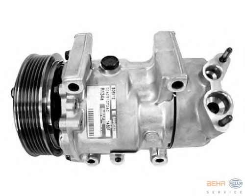 Compresor, climatizare 8FK 351 134-831 HELLA - Compresor/piese Compresor, climatizare 8FK 351 134-831 HELLA - Compresor/piese