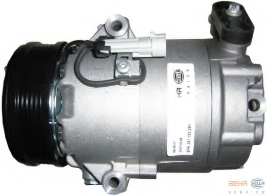 Compresor, climatizare 8FK 351 135-281 HELLA - Compresor/piese Compresor, climatizare 8FK 351 135-281 HELLA - Compresor/piese