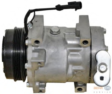 Compresor, climatizare 8FK 351 334-751 HELLA - Compresor/piese Compresor, climatizare 8FK 351 334-751 HELLA - Compresor/piese