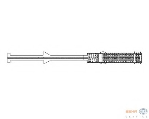 uscator,aer conditionat 8FT 351 198-431 HELLA - Uscator uscator,aer conditionat 8FT 351 198-431 HELLA - Uscator