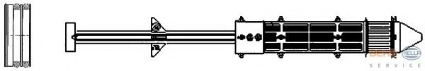 uscator,aer conditionat 8FT 351 198-451 HELLA - Uscator uscator,aer conditionat 8FT 351 198-451 HELLA - Uscator