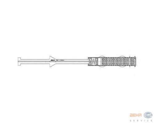 uscator,aer conditionat 8FT 351 198-471 HELLA - Uscator uscator,aer conditionat 8FT 351 198-471 HELLA - Uscator