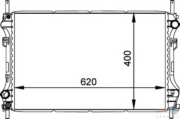 Radiator, racire motor 8MK 376 764-101 HELLA - Radiator apa/piese Radiator, racire motor 8MK 376 764-101 HELLA - Radiator apa/piese