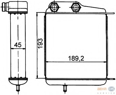 Radiator ulei, ulei motor 8MO 376 765-381 HELLA - Ungere Radiator ulei, ulei motor 8MO 376 765-381 HELLA - Ungere