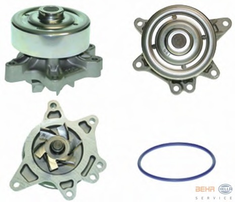 pompa apa 8MP 376 803-701 HELLA - Pompa apa/ garnitura