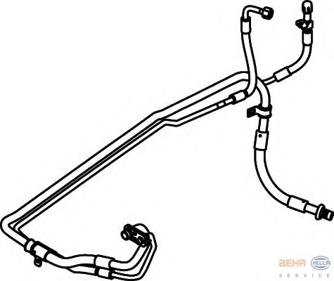 conducta presiune variabila,aer conditionat 9GS 351 337-341 HELLA - Furtune aer conditionat