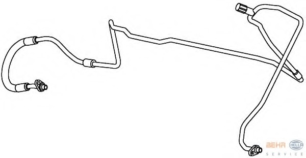 conducta presiune variabila,aer conditionat 9GS 351 338-051 HELLA - Furtune aer conditionat