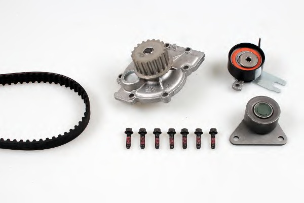 Set pompa apa + curea dintata PK00564 HEPU - Pompa apa/ garnitura