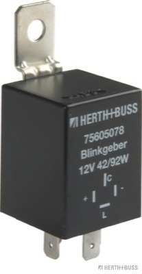 Modul semnalizare 75605078 HERTH+BUSS ELPARTS - Relee Modul semnalizare 75605078 HERTH+BUSS ELPARTS - Relee