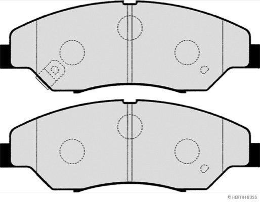 set placute frana,frana disc J3600309 HERTH+BUSS JAKOPARTS - Frana disc set placute frana,frana disc J3600309 HERTH+BUSS JAKOPARTS - Frana disc
