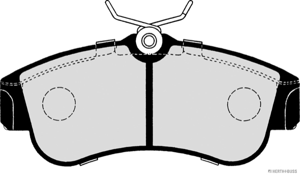 set placute frana,frana disc J3601051 HERTH+BUSS JAKOPARTS - Frana disc set placute frana,frana disc J3601051 HERTH+BUSS JAKOPARTS - Frana disc