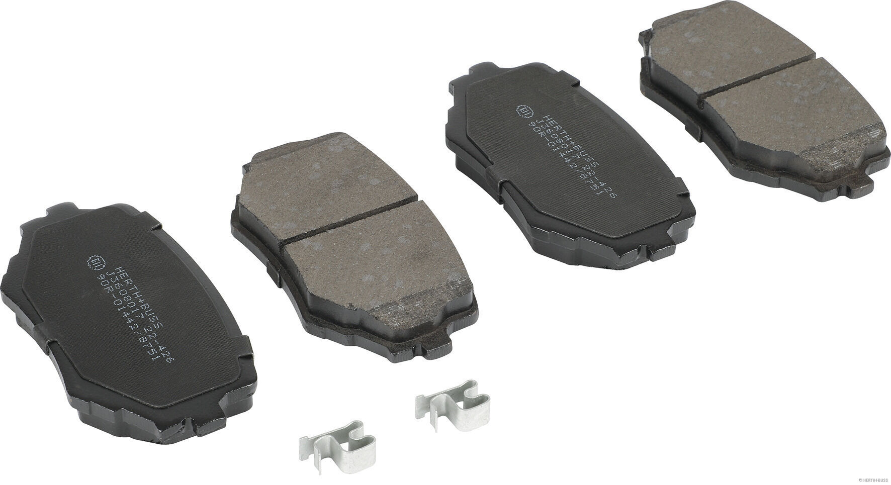 set placute frana,frana disc J3608017 HERTH+BUSS JAKOPARTS - Frana disc set placute frana,frana disc J3608017 HERTH+BUSS JAKOPARTS - Frana disc