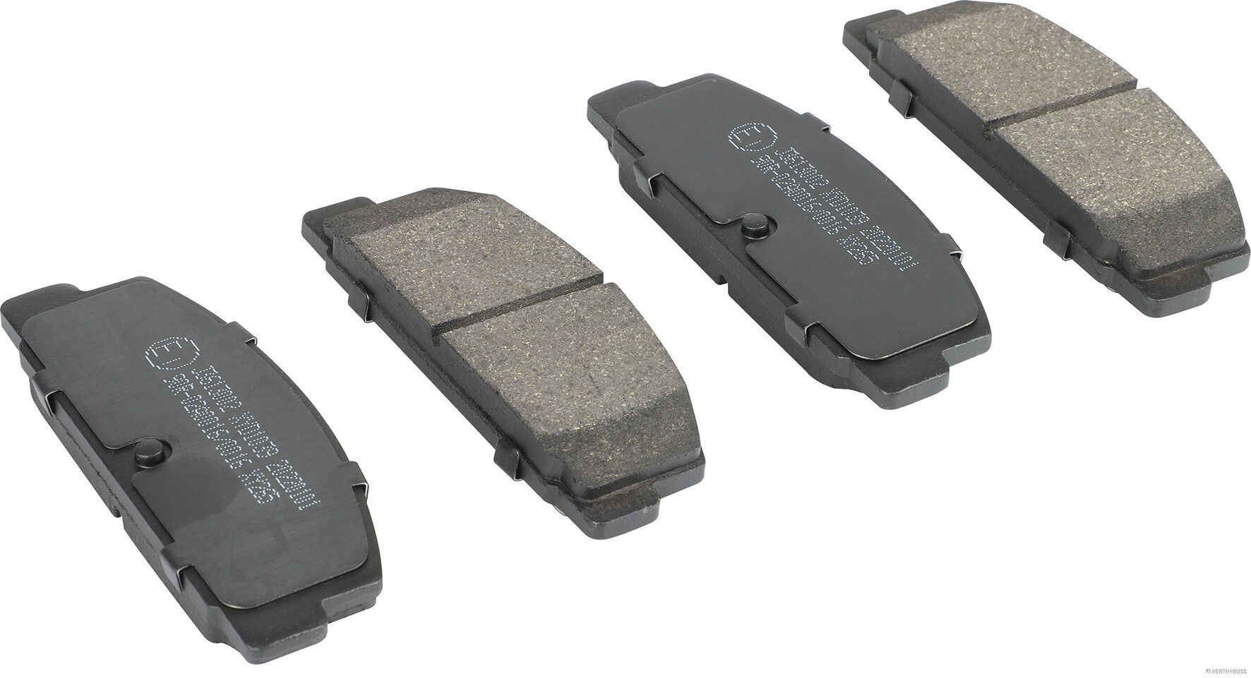 set placute frana,frana disc J3613002 HERTH+BUSS JAKOPARTS - Set placute frana set placute frana,frana disc J3613002 HERTH+BUSS JAKOPARTS - Set placute frana