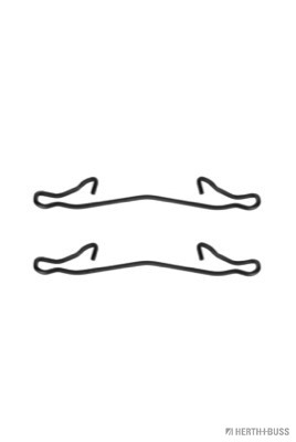 Set accesorii, placute frana J3660301 HERTH+BUSS JAKOPARTS - Componente/ accesorii frana