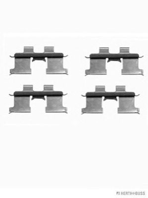 Set accesorii, placute frana J3660505 HERTH+BUSS JAKOPARTS - Frana disc Set accesorii, placute frana J3660505 HERTH+BUSS JAKOPARTS - Frana disc