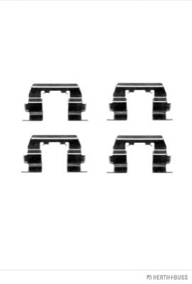 Set accesorii, placute frana J3660507 HERTH+BUSS JAKOPARTS - Componente/ accesorii frana Set accesorii, placute frana J3660507 HERTH+BUSS JAKOPARTS - Componente/ accesorii frana
