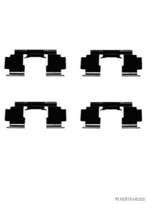 Set accesorii, placute frana J3664013 HERTH+BUSS JAKOPARTS - Componente/ accesorii frana