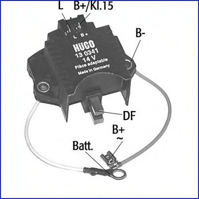 Regulator, alternator 130341 HÜCO - Regulator tensiune Regulator, alternator 130341 HÜCO - Regulator tensiune