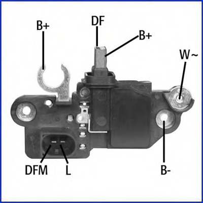 Regulator, alternator 130571 HÜCO - Regulator tensiune Regulator, alternator 130571 HÜCO - Regulator tensiune