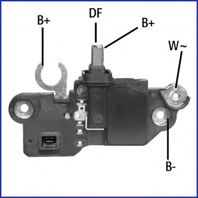 Regulator, alternator 130603 HÜCO - Regulator tensiune