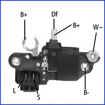 Regulator, alternator 130614 HÜCO - Regulator tensiune