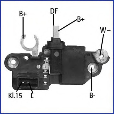 Regulator, alternator 130615 HÜCO - Regulator tensiune Regulator, alternator 130615 HÜCO - Regulator tensiune