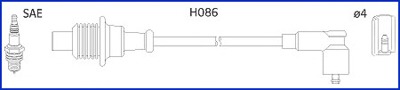 Set cablaj aprinder 134431 HÜCO - Fisa bujie