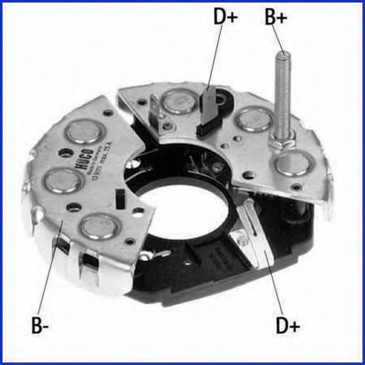 Punte diode 139111 HÜCO - Componente alternator Punte diode 139111 HÜCO - Componente alternator