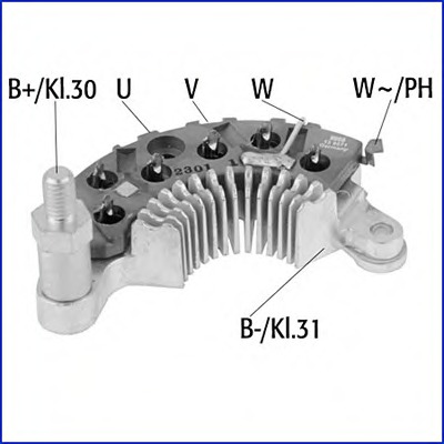 Punte diode 139571 HÜCO - Componente alternator Punte diode 139571 HÜCO - Componente alternator