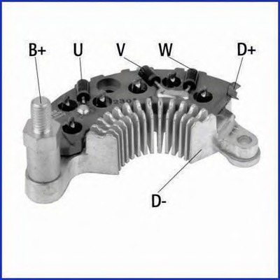 Punte diode 139576 HÜCO - Componente alternator Punte diode 139576 HÜCO - Componente alternator