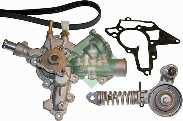Pompa apa + Set curea transmisie cu caneluri 529 0010 30 INA - Set curea transmisie cu caneluri Pompa apa + Set curea transmisie cu caneluri 529 0010 30 INA - Set curea transmisie cu caneluri