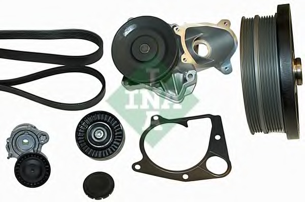 Pompa apa + Set curea transmisie cu caneluri 529 0020 30 INA - Pompa apa/ garnitura Pompa apa + Set curea transmisie cu caneluri 529 0020 30 INA - Pompa apa/ garnitura