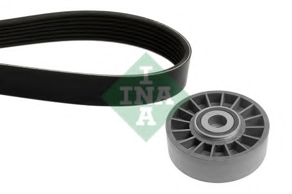 Set curea transmisie cu caneluri 530 0127 10 INA - Set curea transmisie cu caneluri