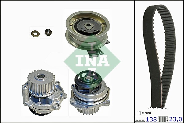 Set pompa apa + curea dintata 530 0171 31 INA - Kit distributie Set pompa apa + curea dintata 530 0171 31 INA - Kit distributie