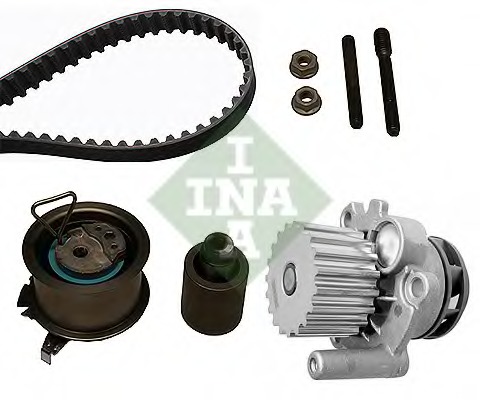 Set pompa apa + curea dintata 530 0201 30 INA - Kit distributie / curea distributie