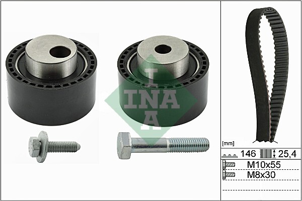 Set curea de distributie 530 0234 10 INA - Kit distributie / curea distributie