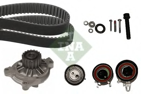 Set pompa apa + curea dintata 530 0484 31 INA - Pompa apa/ garnitura Set pompa apa + curea dintata 530 0484 31 INA - Pompa apa/ garnitura