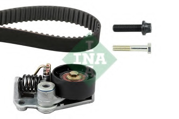 Set curea de distributie 530 0526 10 INA - Curea distributie / rola de tensionare / rola de ghidare