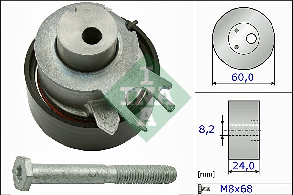 rola intinzator,curea distributie 531 0317 10 INA - Rola intinzatoare rola intinzator,curea distributie 531 0317 10 INA - Rola intinzatoare