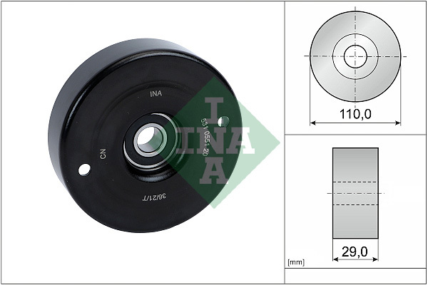 rola intinzator,curea transmisie 531 0551 20 INA - Transmisie - kit accesorii rola intinzator,curea transmisie 531 0551 20 INA - Transmisie - kit accesorii