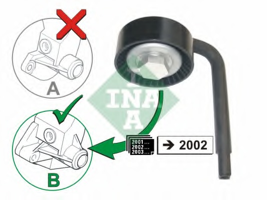 rola intinzator,curea transmisie 531 0790 10 INA - Transmisie - kit accesorii rola intinzator,curea transmisie 531 0790 10 INA - Transmisie - kit accesorii